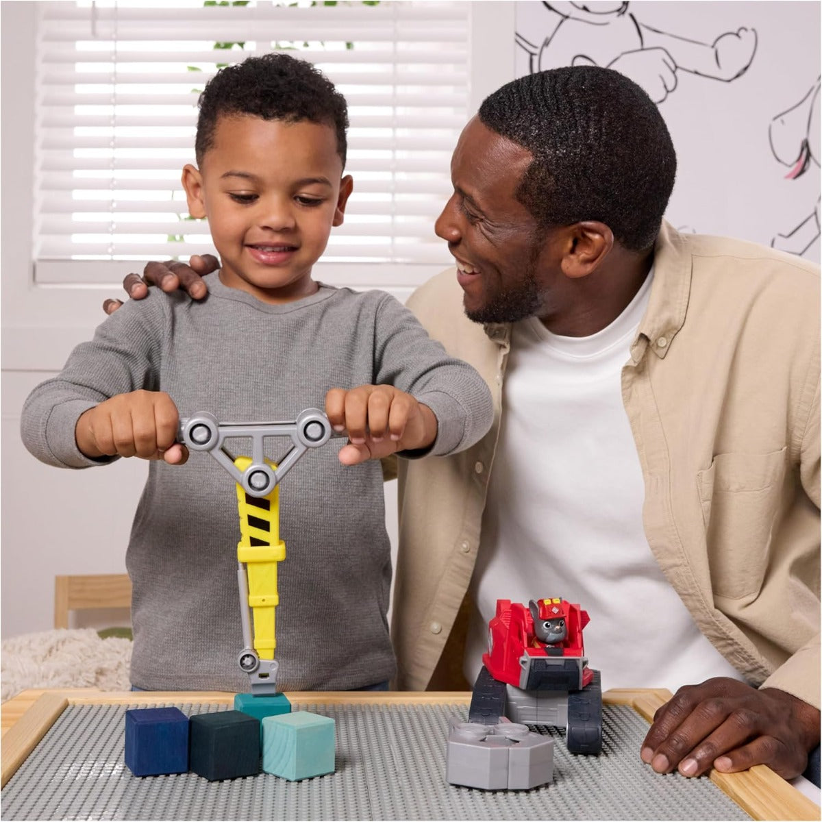 Buy Paw Patrol Rubble and Crew Chargers Mega Power Crane | Yallatoys.com