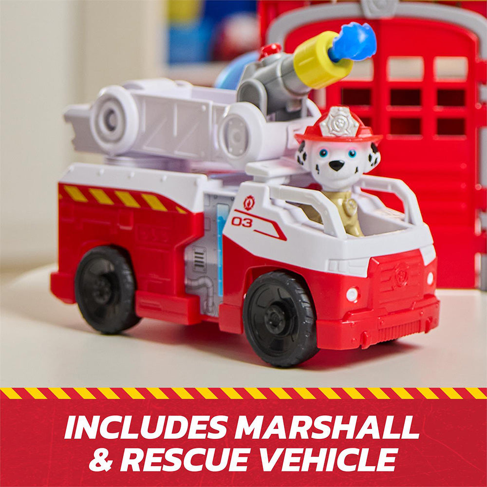 Buy Paw Patrol Fire Rescue Fire Station Playset | Yallatoys.com