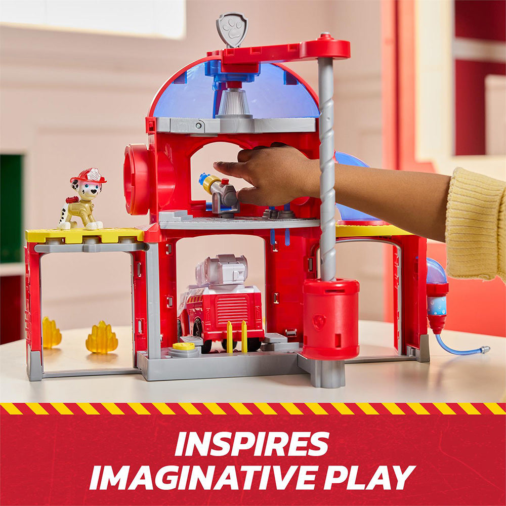 Buy Paw Patrol Fire Rescue Fire Station Playset | Yallatoys.com