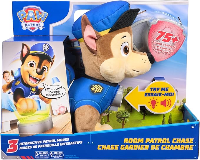 Buy Paw Patrol Plush Interactive Chase | Yallatoys.com