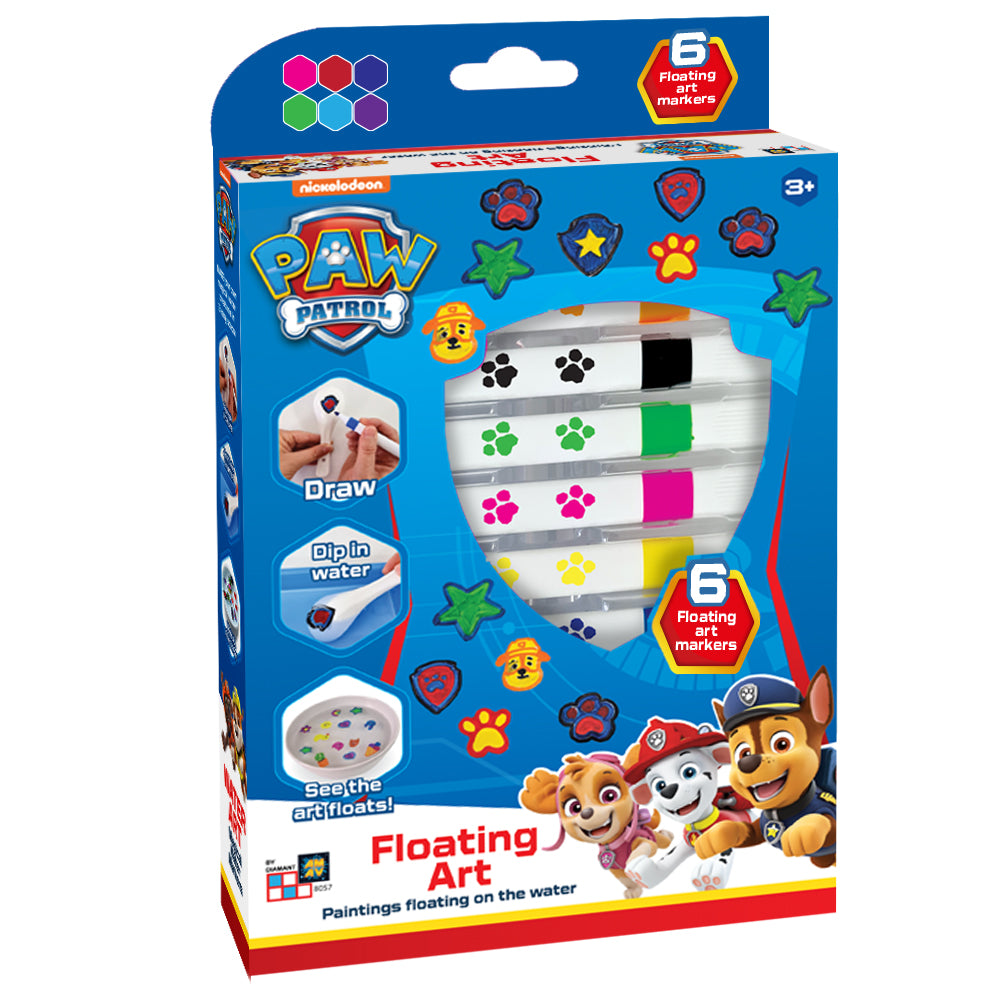 Buy Paw Patrol Floating Art 6 Markers | Yallatoys.com