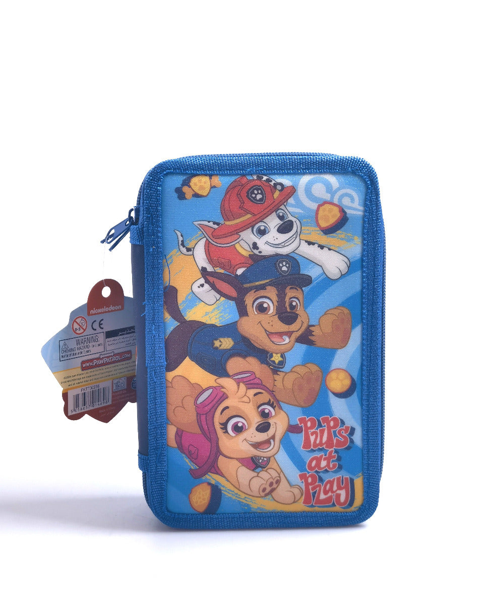 Buy Paw Patrol 3 Zippers Pencil Case | Yallatoys.com
