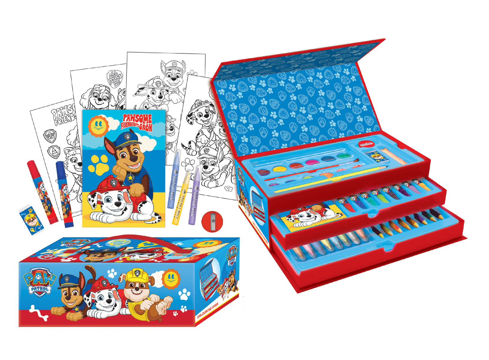 Buy Paw Patrol Colouring Case | Yallatoys.com