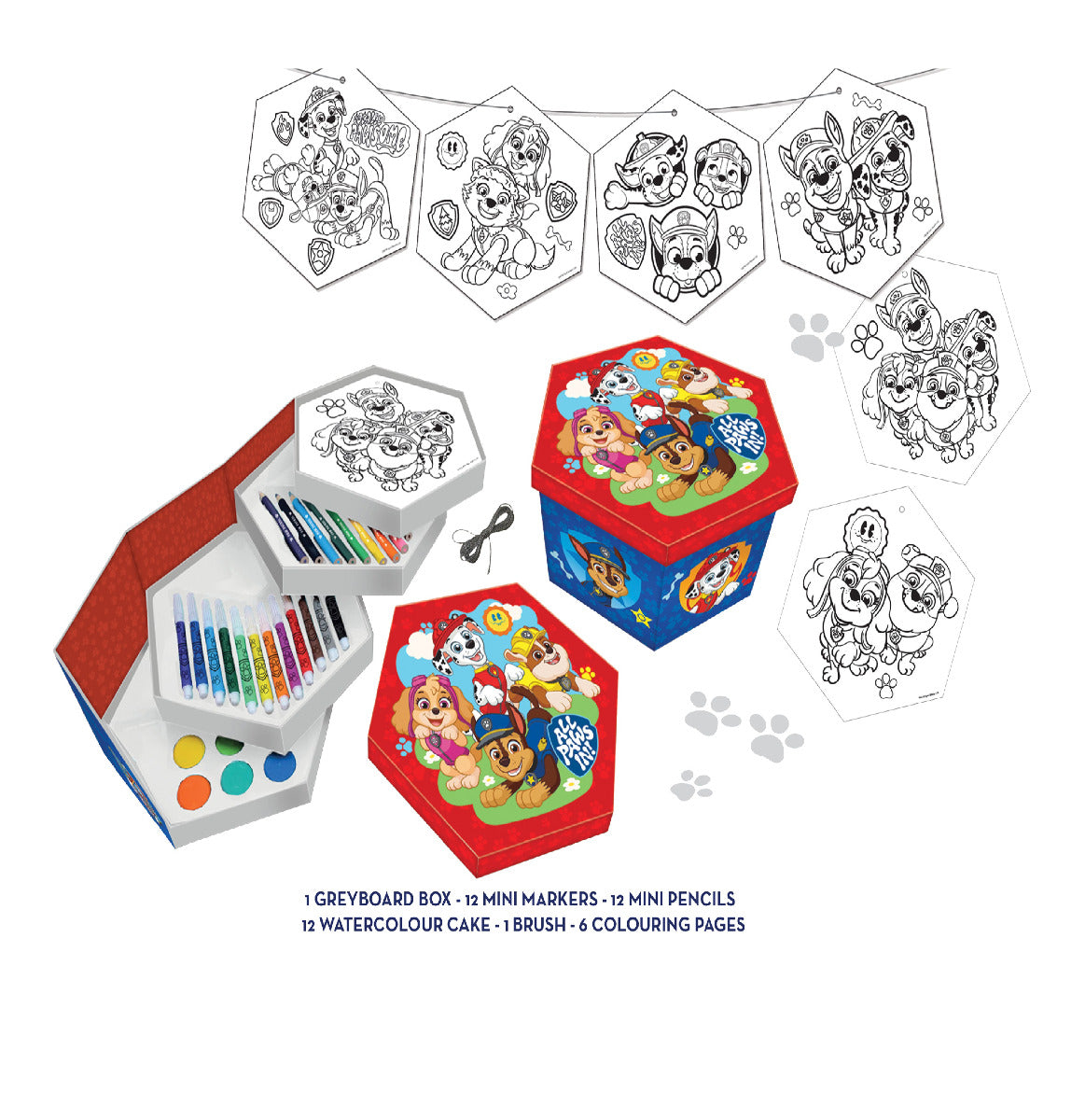 Buy Paw Patrol Coloring Banner | Yallatoys.com