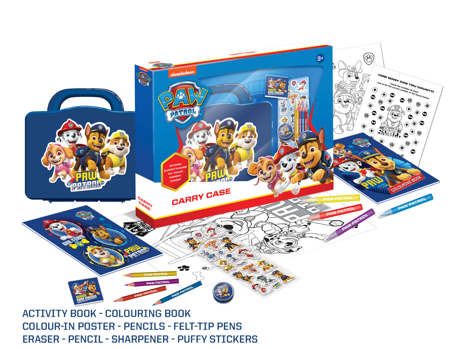 Buy Paw Patrol Carry Case Activity | Yallatoys.com