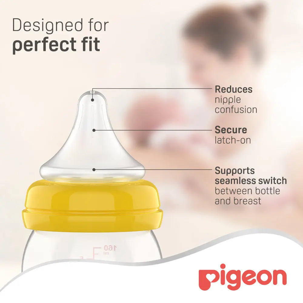 Pigeon Softouch Wn Nipple(M  2Pc Blister Pigeon Yallatoys