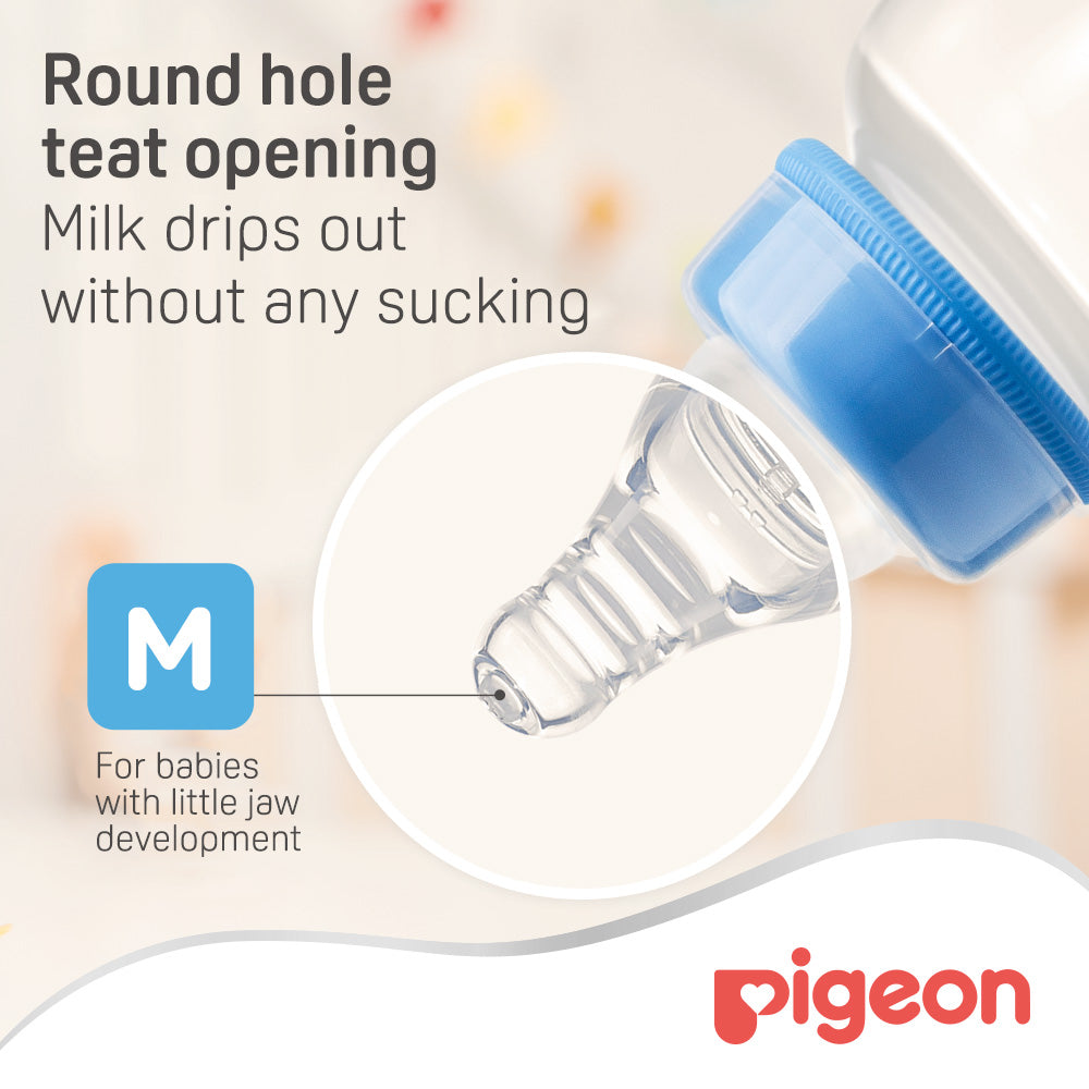 Pigeon Silicone Nipple S Type M  2Pc/Bl Card Pigeon Yallatoys