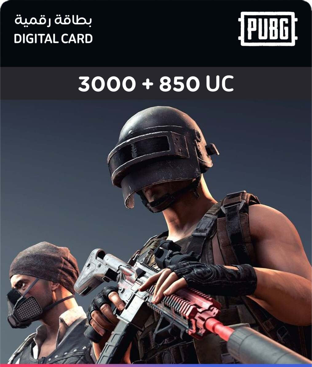 Buy PUBG Pin 3000+850 UC | Yallatoys.com