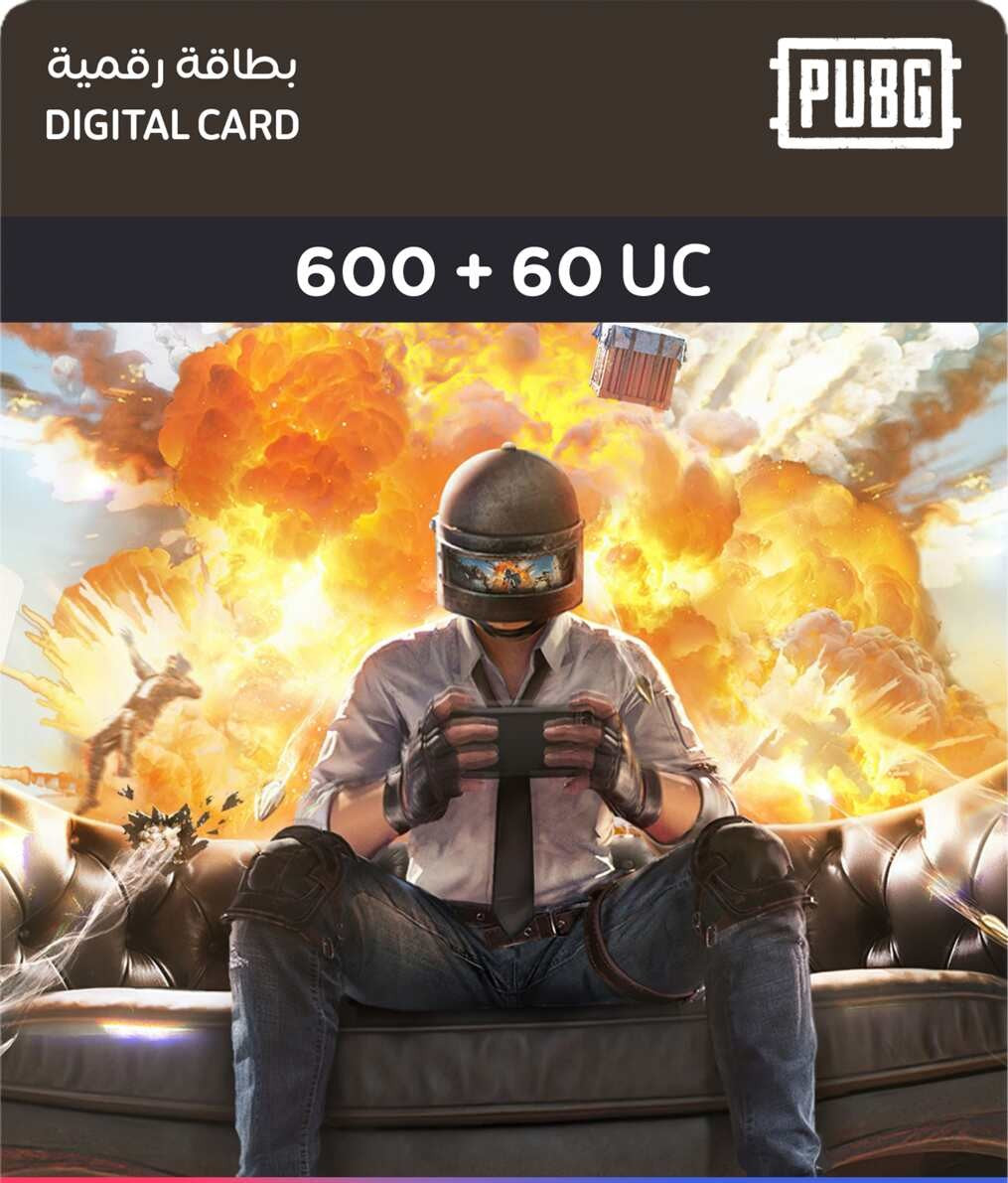 Buy PUBG Pin 600+60 UC | Yallatoys.com