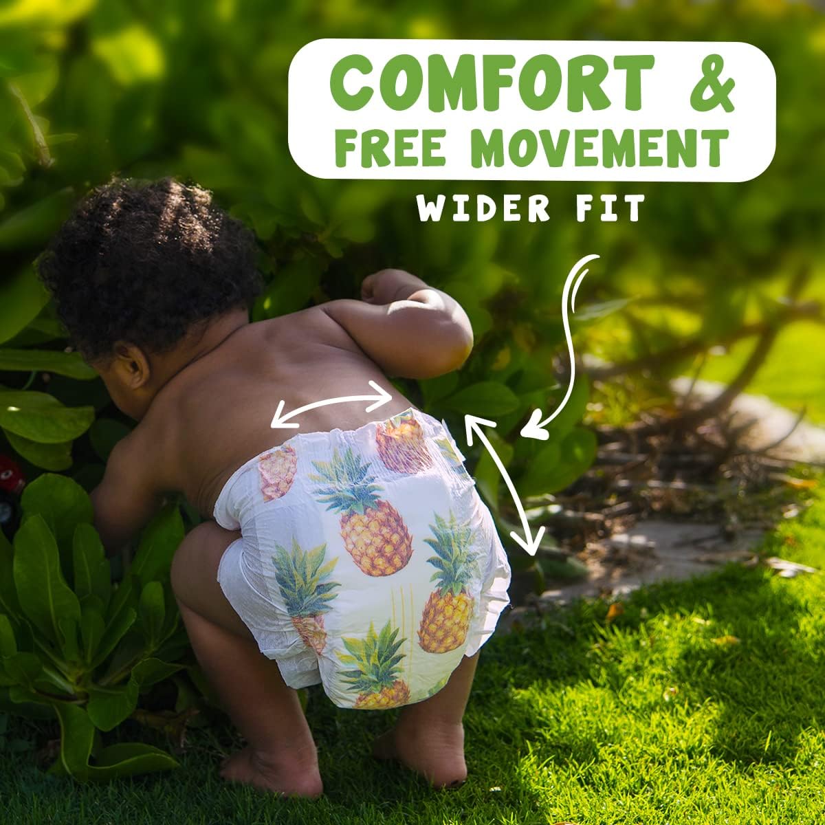 Pure Born Organic Bamboo Diaper New Born 68pcs (Sold Separately Subject to Availability) Pure Born Yallatoys