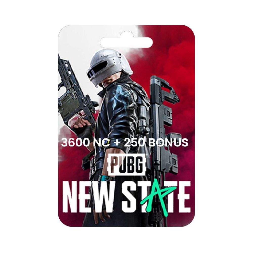 Buy PUBG New State 3600 NC + 250 Bonus | Yallatoys.com