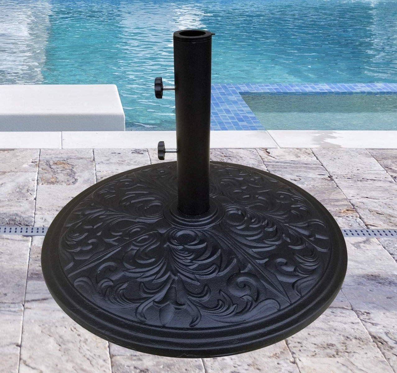 Buy Umbrella  Base Steel 14Kg | Yallatoys.com