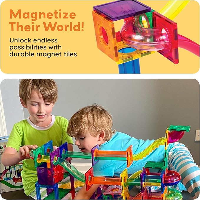 Buy PicassoTiles Marble Run Building Blocks 100pcs | Yallatoys.com