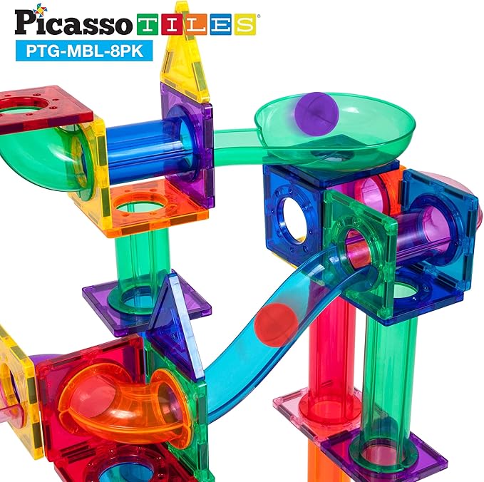 Buy Picasso Tiles Marble Run Building Blocks Set 50pcs | Yallatoys.com