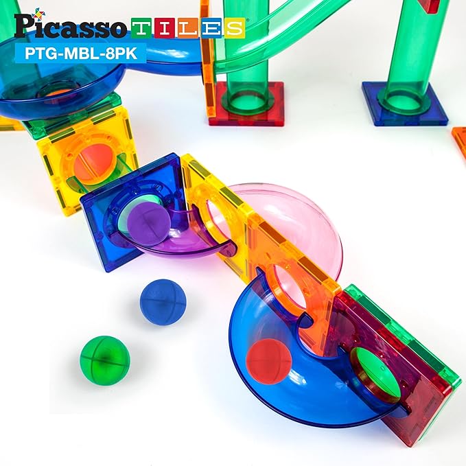 Buy Picasso Tiles Marble Run Building Blocks Set 50pcs | Yallatoys.com