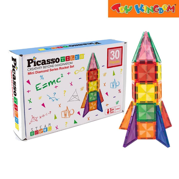 Buy Picasso Tiles Mini Size Magnetic Tiles Sensory Magnet Toys 30pcs | Yallatoys.com