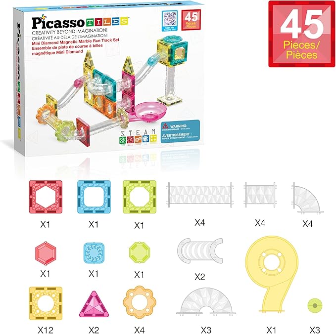 Buy PicassoTiles Magnet Tiles Building Block | Yallatoys.com