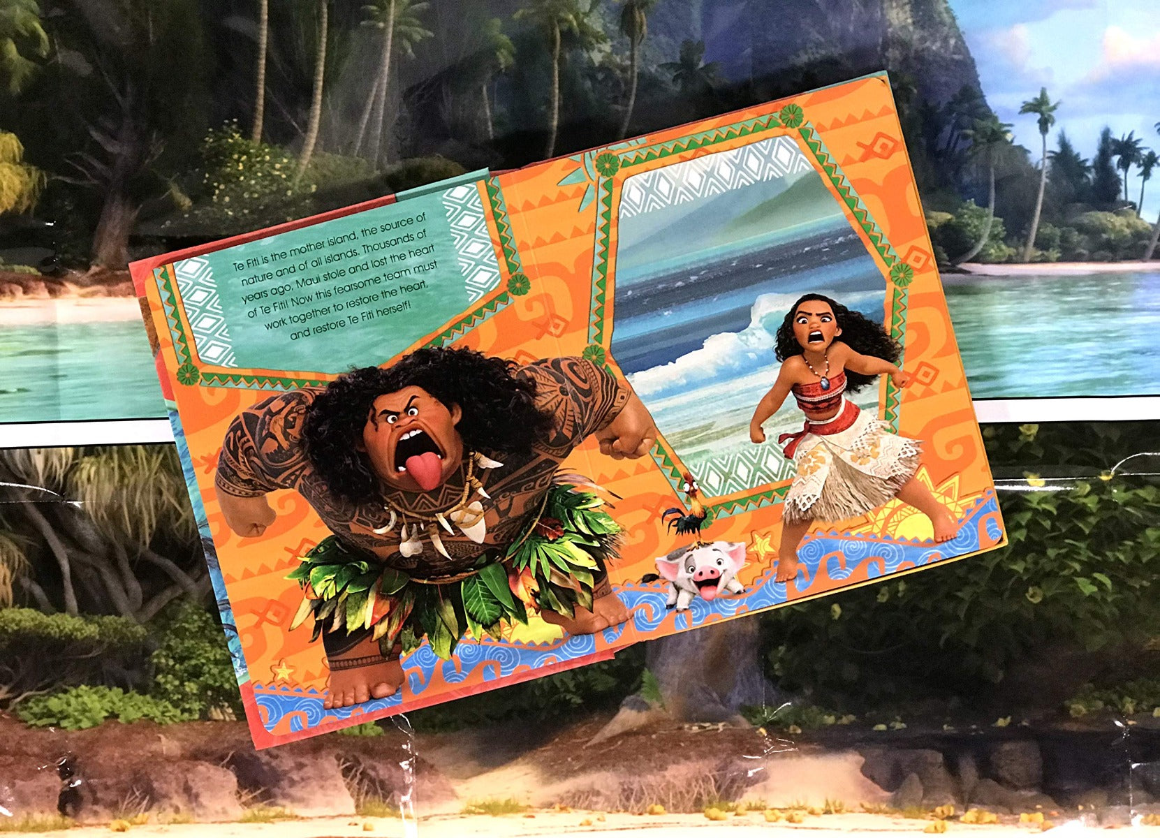 Buy Phidal Playtime Moana Busy Book Board book | Yallatoys.com