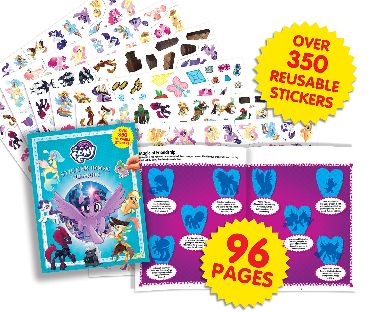 Buy Phidal My Little Pony Sticker Book Treasury | Yallatoys.com