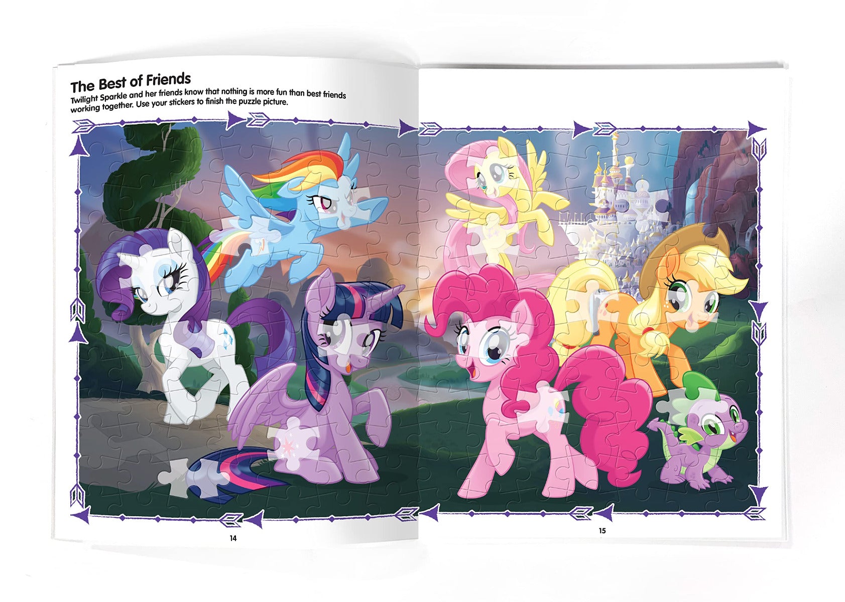 Buy Phidal My Little Pony Sticker Book Treasury | Yallatoys.com