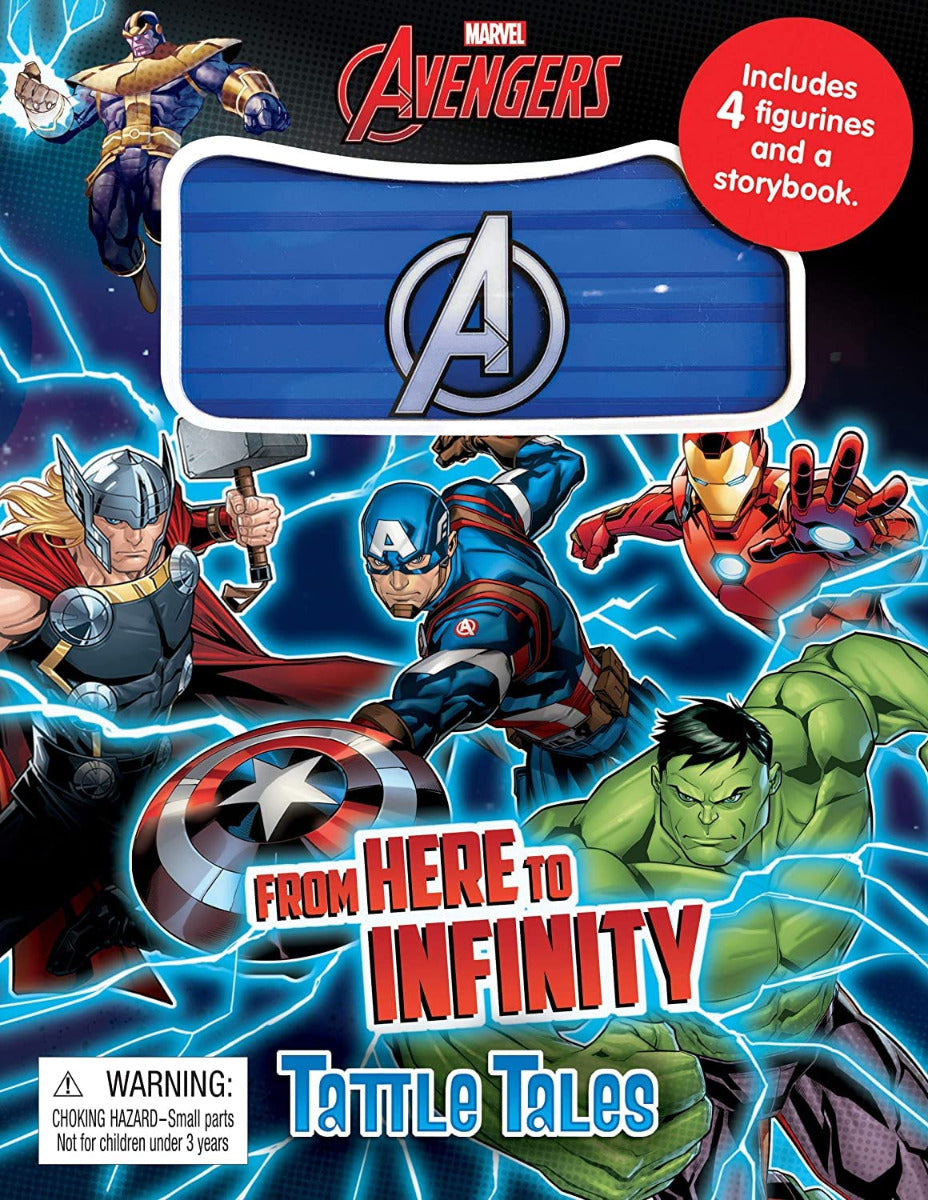 Buy Phidal Marvel Avengers Tattle Tales Board Book | Yallatoys.com