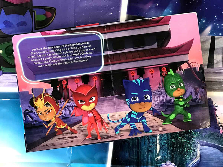Buy Phidal PJ Masks My Busy Book with 10 Figurines | Yallatoys.com