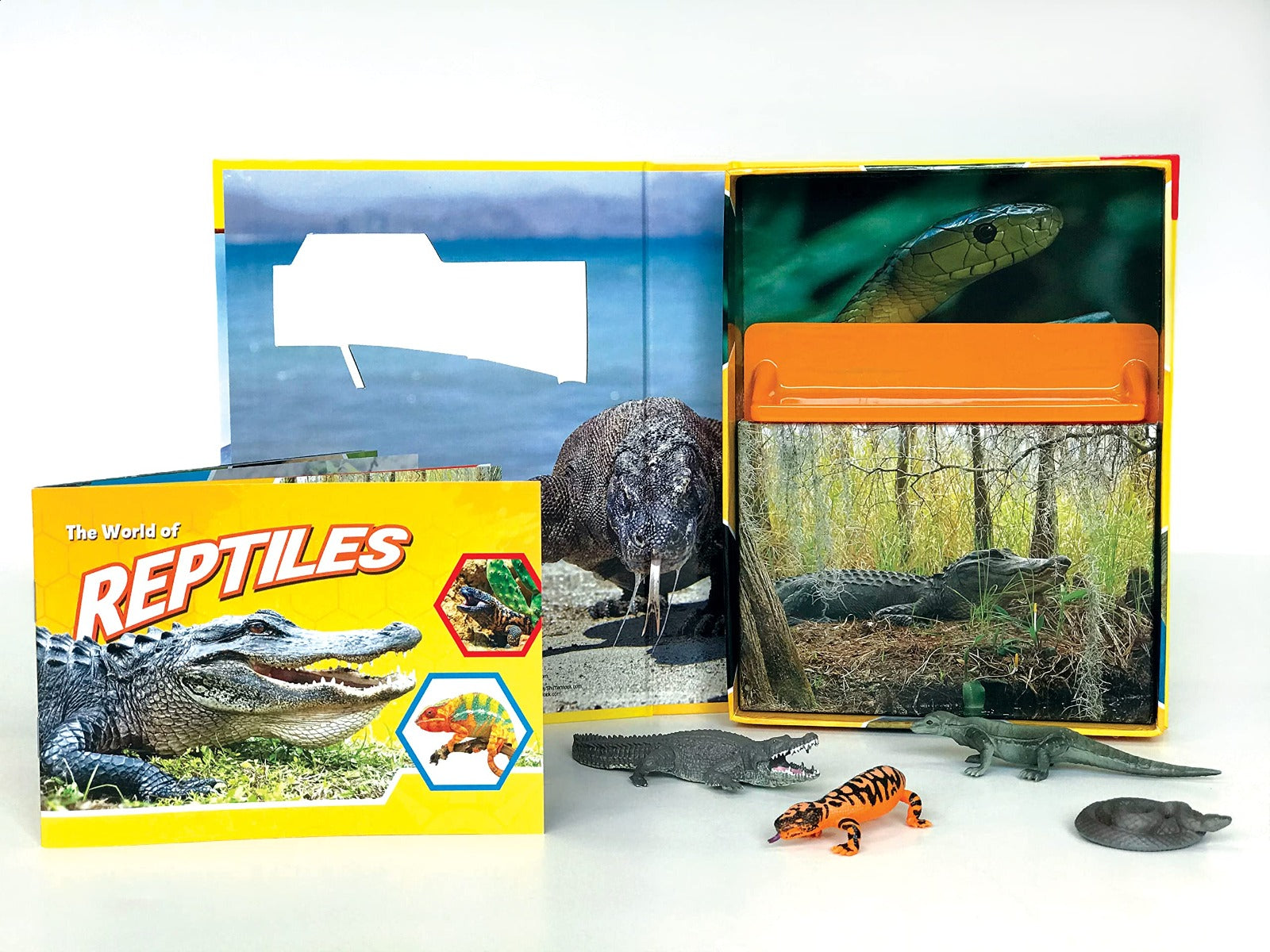 Buy Phidal Reptiles Pocket Explorers with 4 Figurines and Fact Book | Yallatoys.com