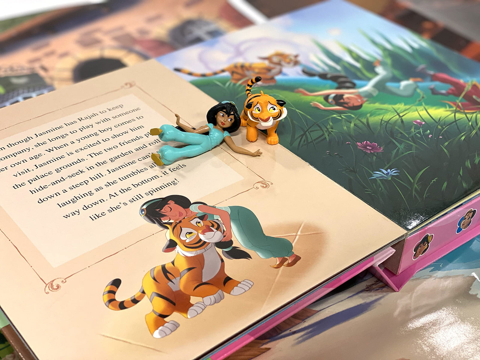 Buy Phidal Disney Princess Beginnings My Busy Books 10 Figurines and a Playmat Board book | Yallatoys.com