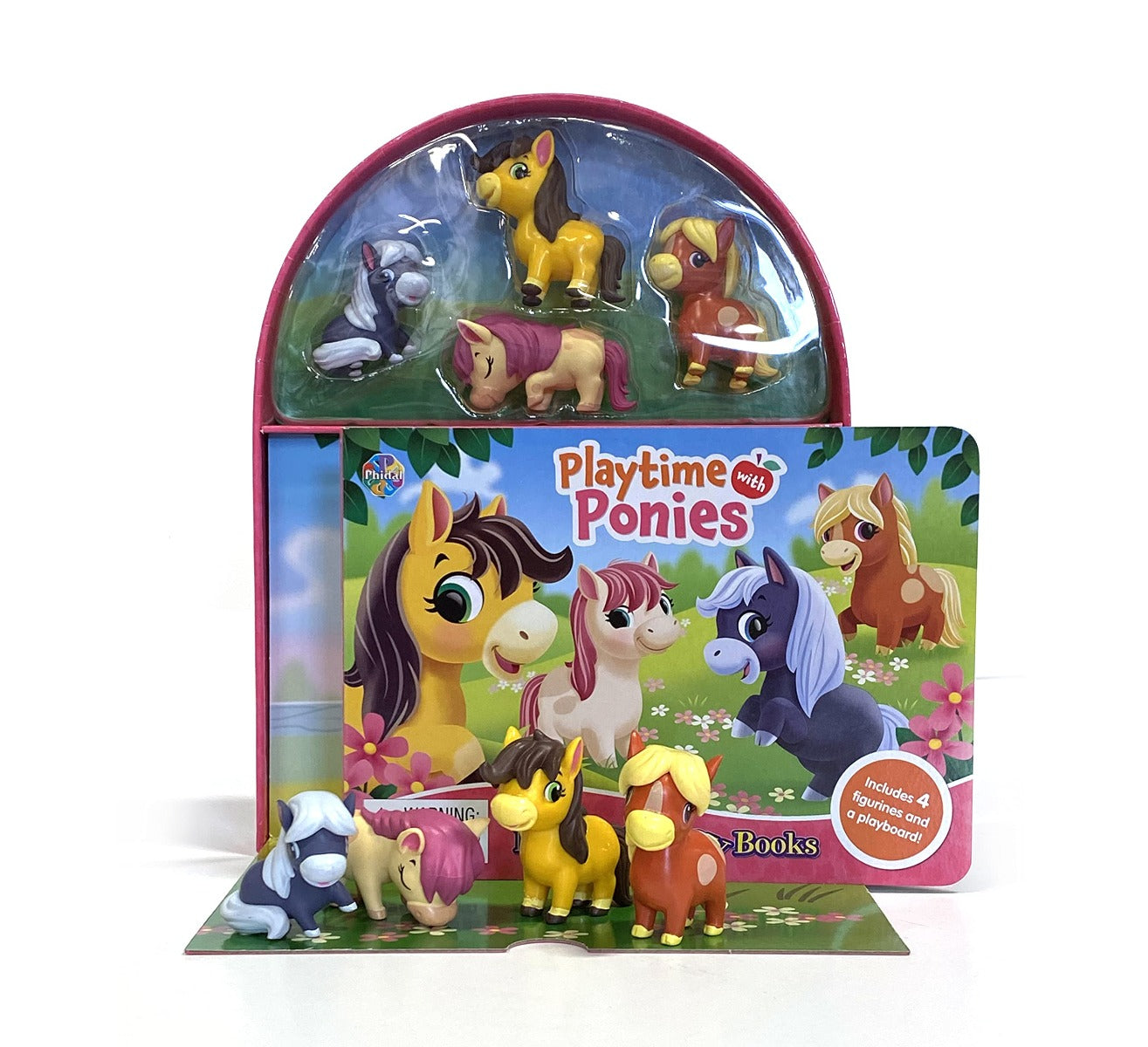 Buy Phidal Playtime Ponies Mini Busy Board book | Yallatoys.com
