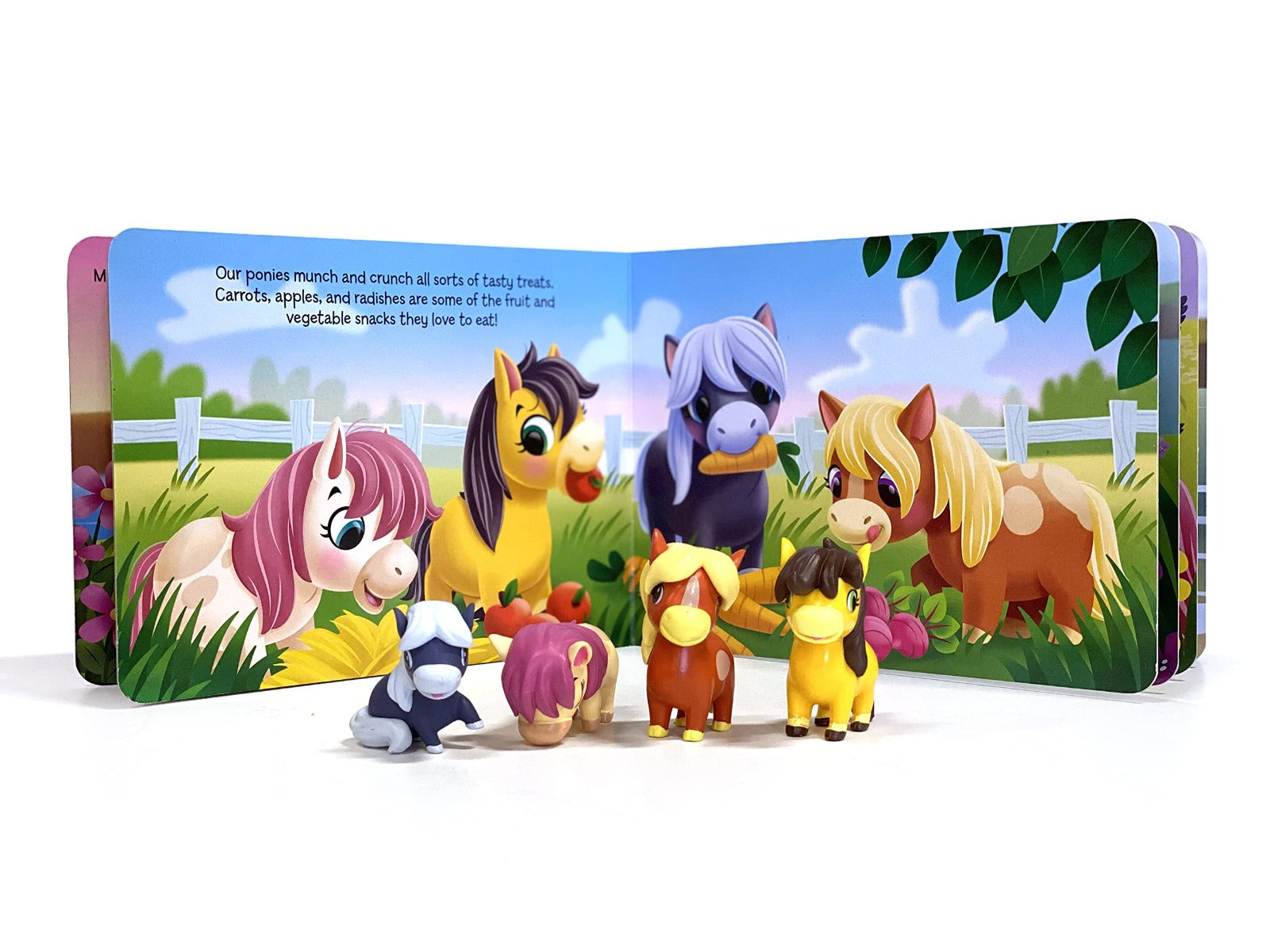 Buy Phidal Playtime Ponies Mini Busy Board book | Yallatoys.com