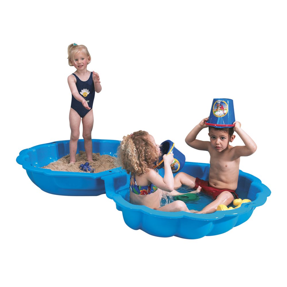 Buy Paradiso Shell Sandpit Blue | Yallatoys.com
