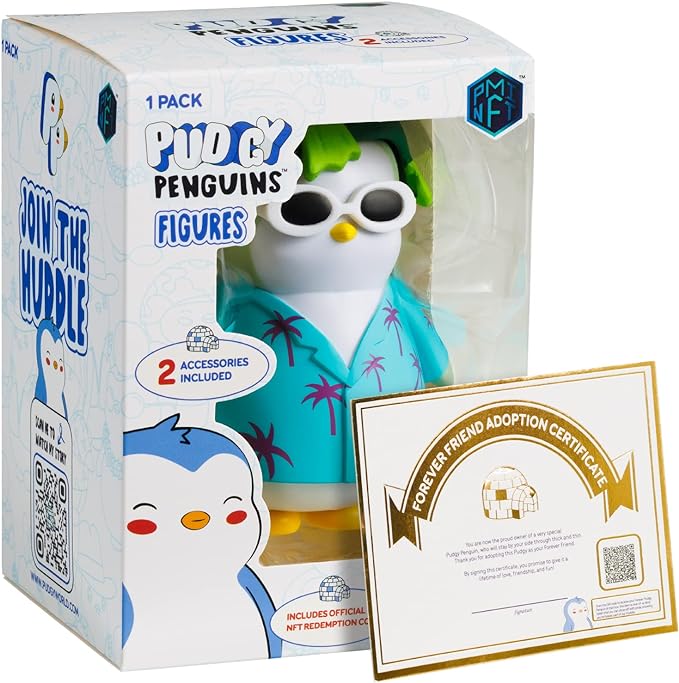 Buy Pudgy Penguins Authentic 4.5inch Good Vibes Penguin Toy (Sold Separately Subjected to Availability) | Yallatoys.com