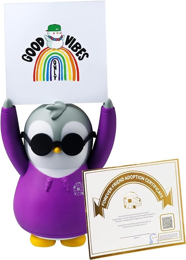 Buy Pudgy Penguins Authentic 4.5inch Good Vibes Penguin Toy (Sold Separately Subjected to Availability) | Yallatoys.com