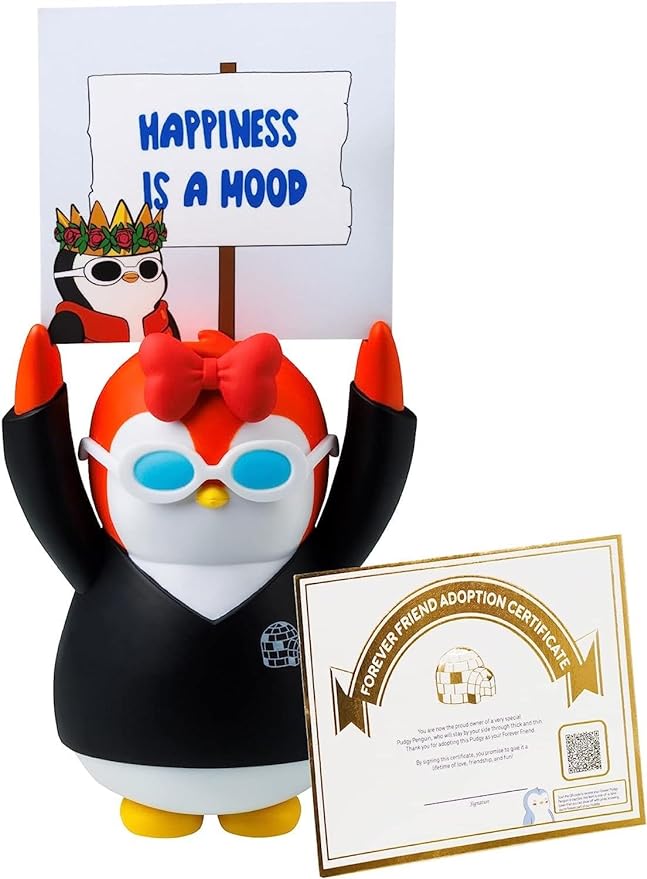 Buy Pudgy Penguins Authentic 4.5inch Good Vibes Penguin Toy (Sold Separately Subjected to Availability) | Yallatoys.com
