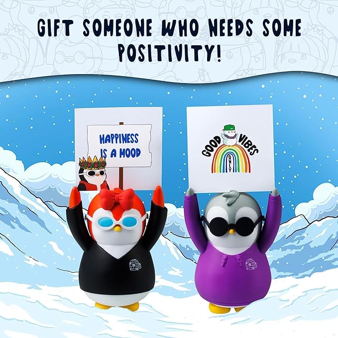 Buy Pudgy Penguins Authentic 4.5inch Good Vibes Penguin Toy (Sold Separately Subjected to Availability) | Yallatoys.com