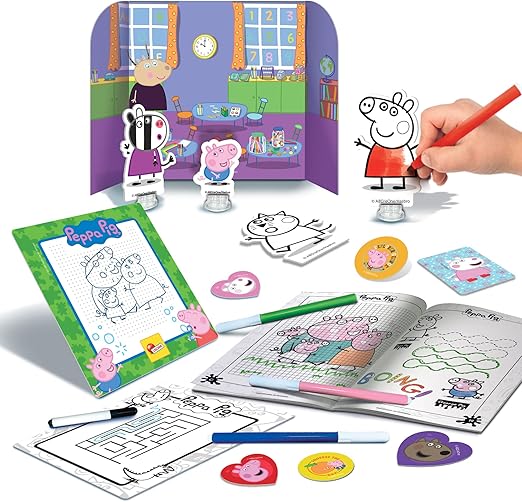 Buy Peppa Pig Colouring and Drawing School Backpack | Yallatoys.com