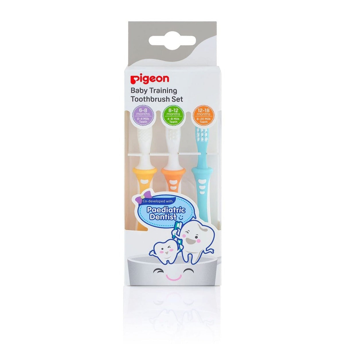 Pigeon Training Toothbrush Lesson 123 Set Mix Pigeon Yallatoys