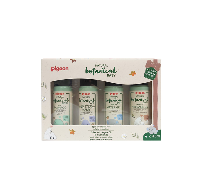 Pigeon Natural Botanical Baby Travel set Pigeon Yallatoys
