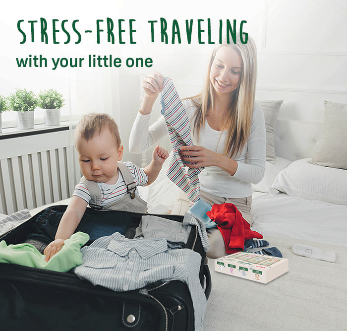 Pigeon Natural Botanical Baby Travel set Pigeon Yallatoys
