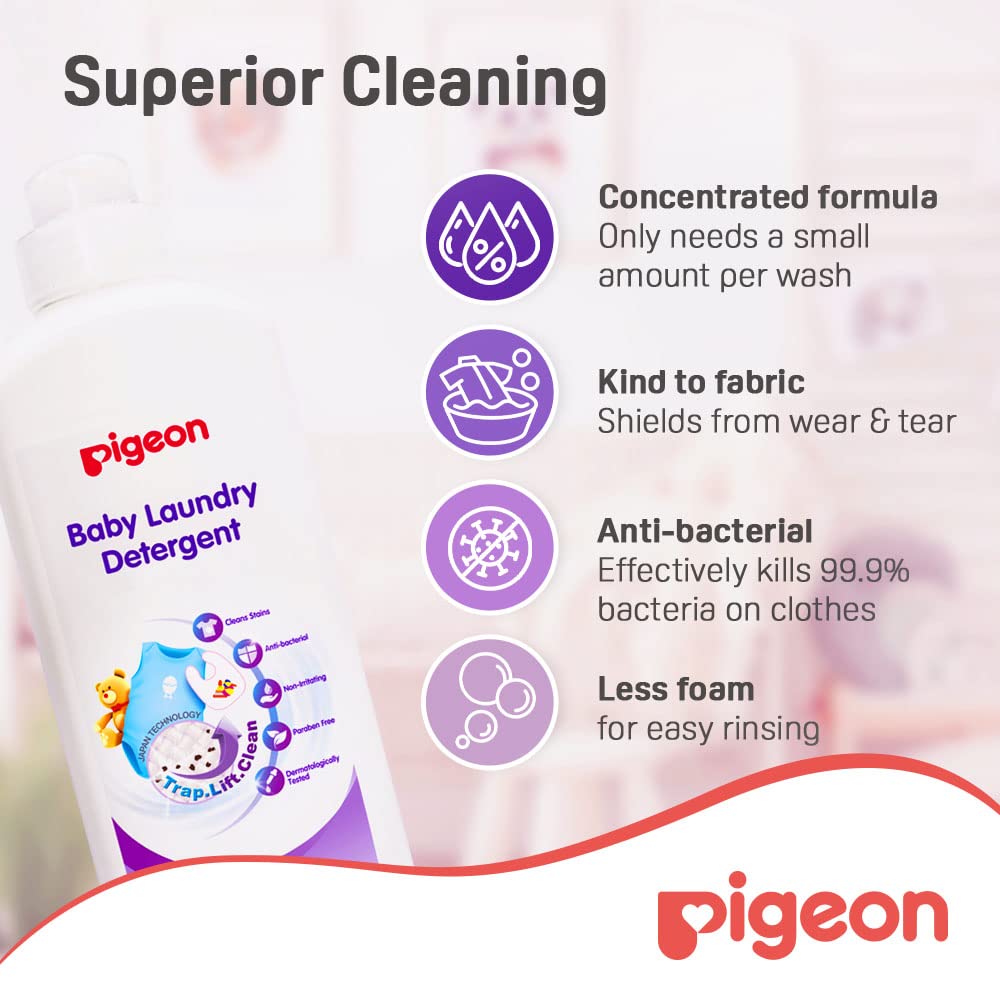 Pigeon Liquid Laundry Detergent 900ml Pigeon Yallatoys