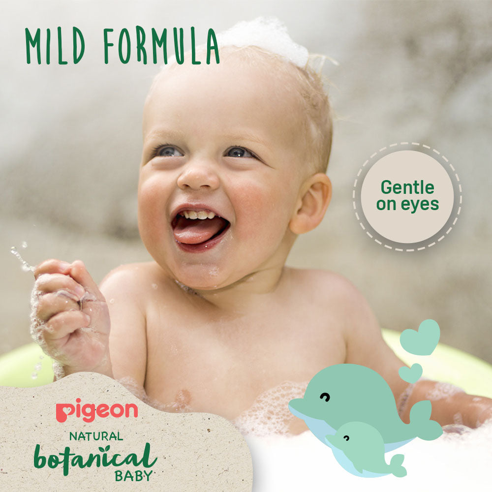 Pigeon Natural Botanical Baby Shampoo 500ml Pigeon Yallatoys