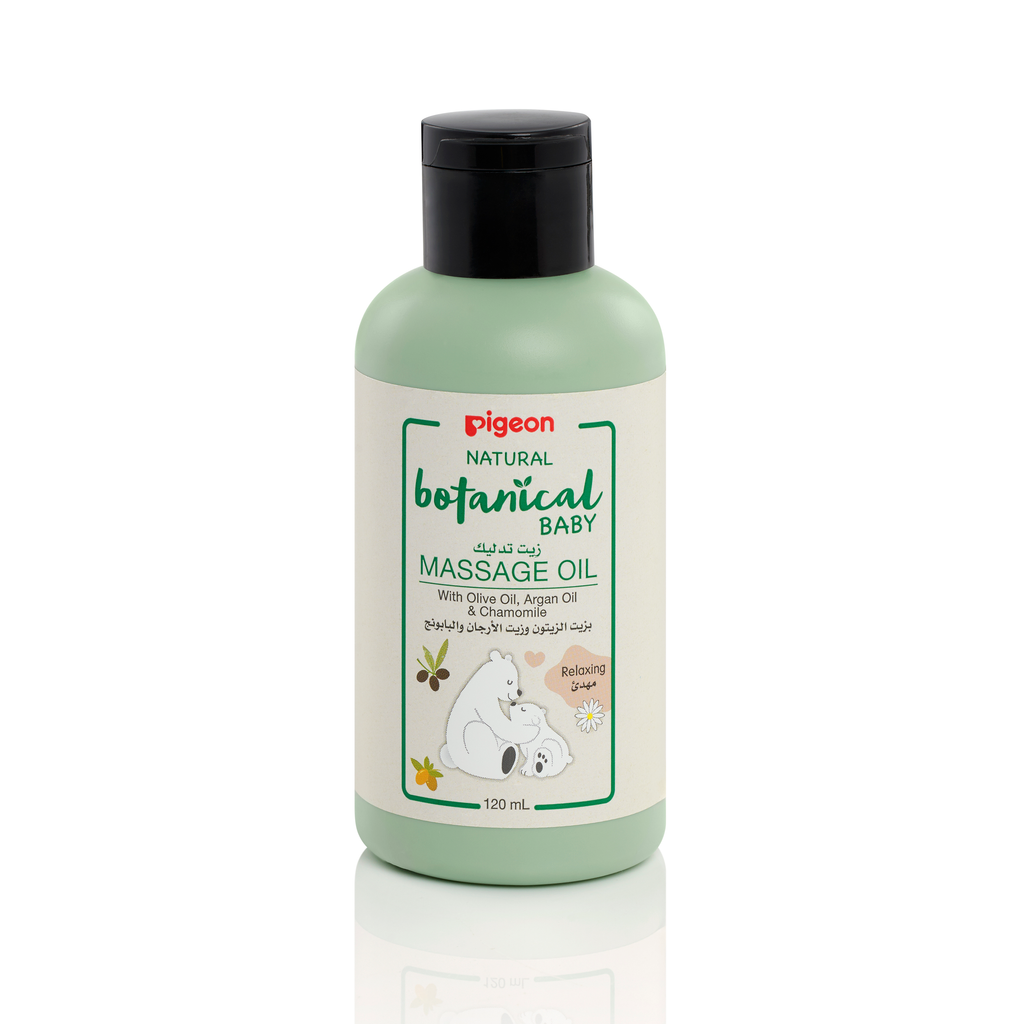 Pigeon Natural Botanical Baby Massage Oil 120ml Pigeon Yallatoys