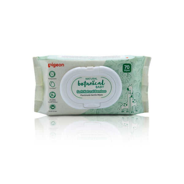 Pigeon Natural Botanical Plantmade Gentle 70 Wipes Pigeon Yallatoys