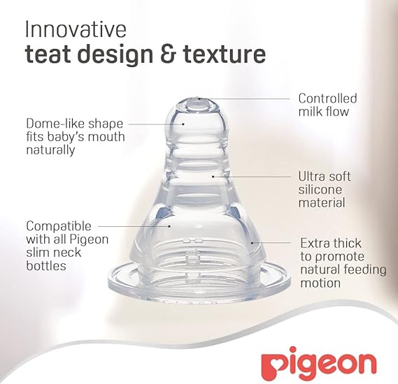 Pigeon Glass Baby Bottle 50ml White Pigeon Yallatoys