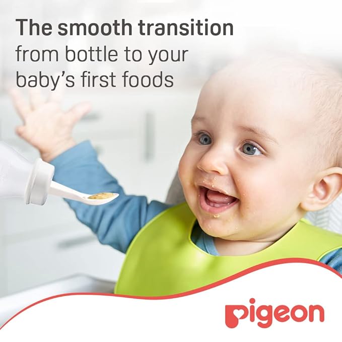 Pigeon Weaning Bottle With Spoon 240Ml Pigeon Yallatoys
