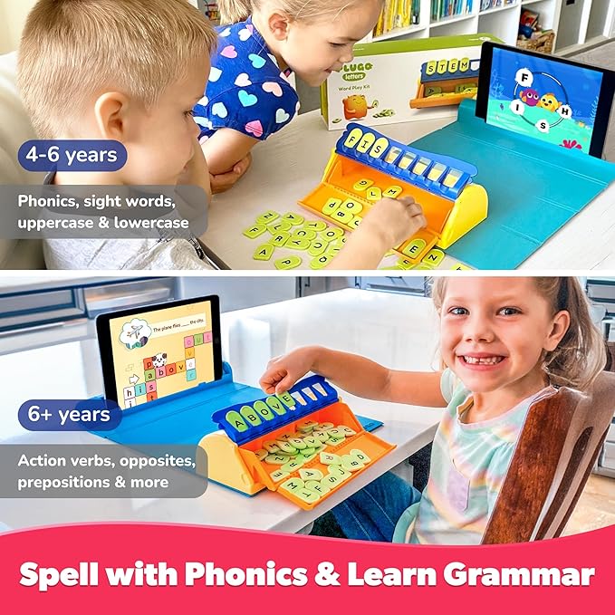 Buy Plugo Letters Word Building With Phonics Stories Puzzles | Yallatoys.com