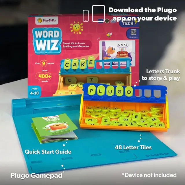 Buy Plugo Playshifu Word Wiz Educational Word Game | Yallatoys.com