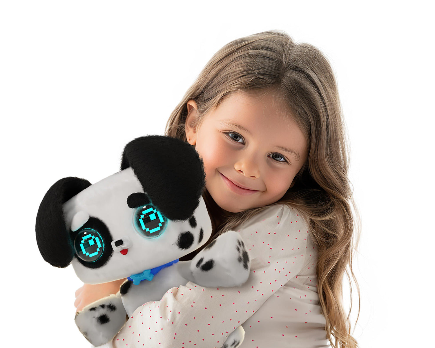 Buy Pixel Hugs Electronic Plush Toy Black & White | Yallatoys.com