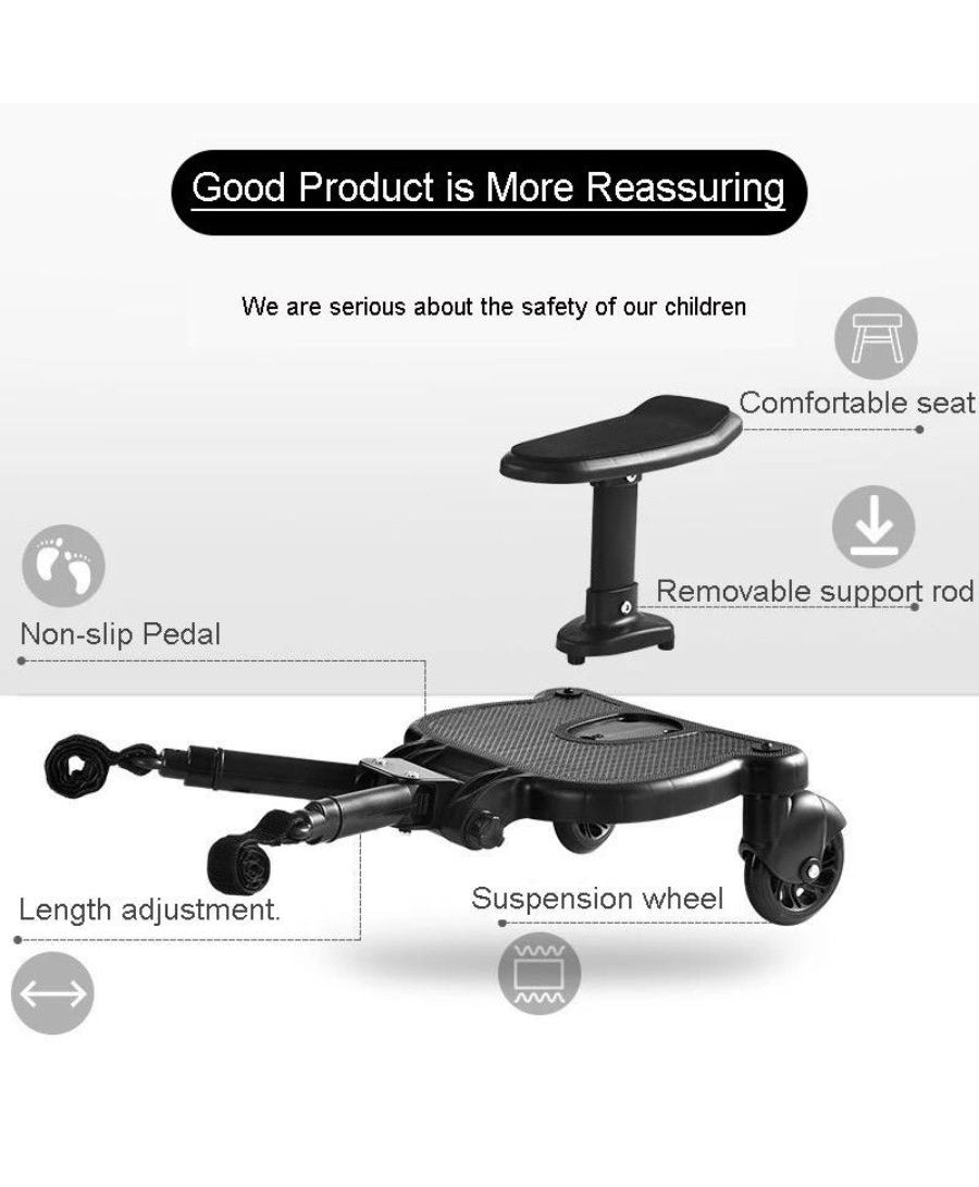 Pikkaboo Co-Stroll Universal Stroller Board Attachment Pikkaboo Yallatoys