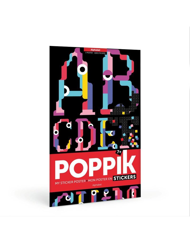 Buy Poppik Make Your Own Sticker Poster Alphabet | Yallatoys.com
